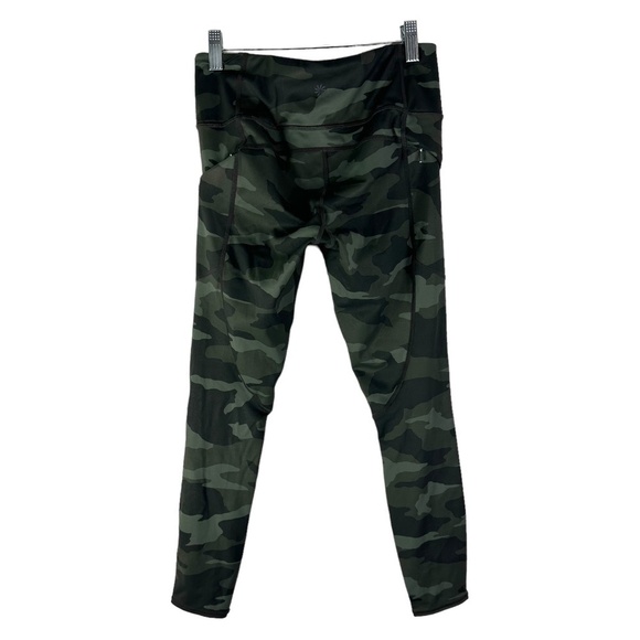 Athleta Camo Green Contender 7/8 Tight Leggings SZ XS - Picture 7 of 9